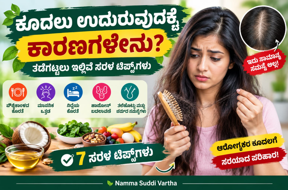 ಕೂದಲು ಉದುರುವುದಕ್ಕೆ